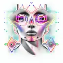 artificial intelligence  tattoo design idea