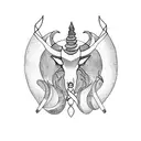 capricorn and sagittarius tattoo design idea