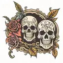 mass grave bury me tattoo design idea