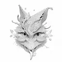 Shmily in rose stem  tattoo design idea