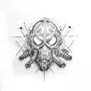 resident evil 7 tattoo design idea