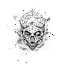 resident evil 7 tattoo design idea