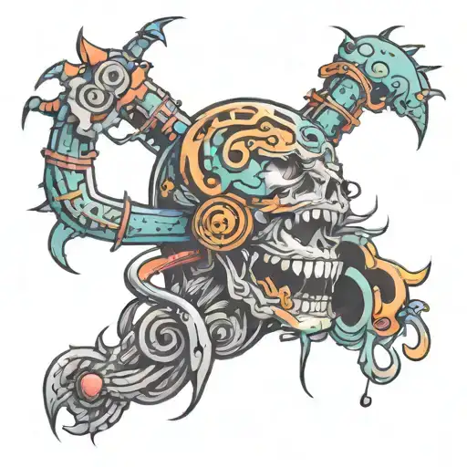 free your mind tattoo design idea