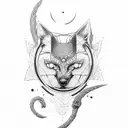 Hecate  tattoo design idea