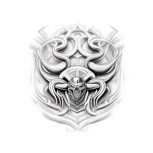 skorpion tattoo design idea