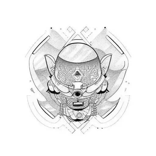 Korean tattoo design idea