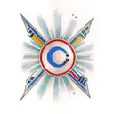 Korean flag tattoo design idea