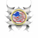 Korean flag tattoo design idea