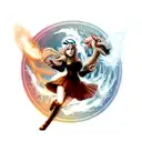 daeneris targerian  tattoo design idea