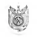 seal of solomon tattoo design idea