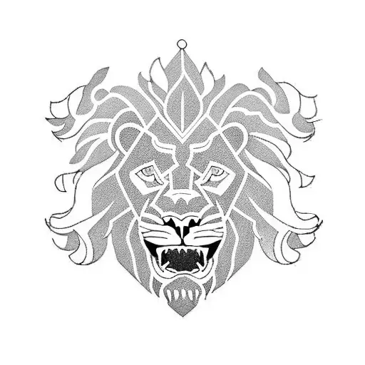dutch coat of arms lion mixed with the dansih coat of arms tattoo design idea