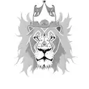 dutch coat of arms lion mixed with the dansih coat of arms tattoo design idea