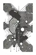 lifeline morse code tattoo design idea