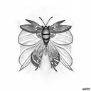 moth and semi colon tattoo design idea