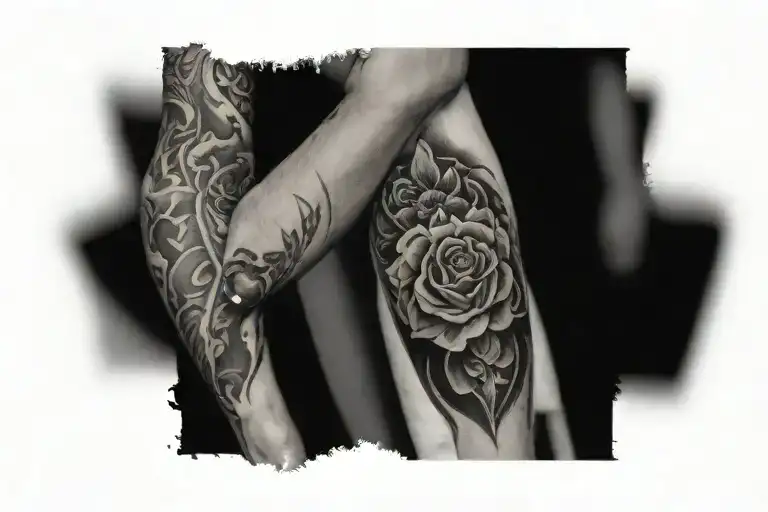 Medium sized inner forearm tattoo design idea