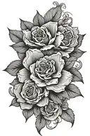 Medium sized inner forearm tattoo design idea