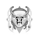 muscle man with scorpio tail tattoo design idea