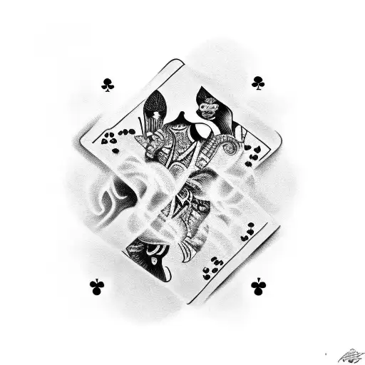 life is a gamble tattoo  tattoo design idea