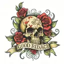 Good riddance by green day tattoo design idea