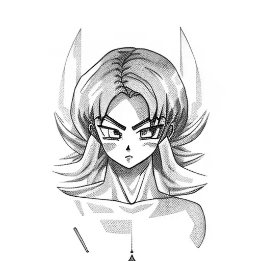 bulma tattoo design idea