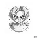 bulma tattoo design idea