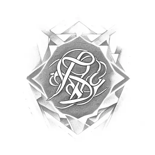 font tattoo of the word "Allison" surrounded by the word "Lesley" tattoo design idea