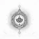 Create a tattoo design featuring a graceful flute, complemented by elegant Sanskrit script that reads 'वेणुरवमृदं शृणु'  tattoo design idea