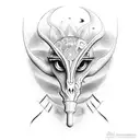 kokopelli  tattoo design idea