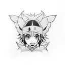 Itachi Uchiha tattoo design idea