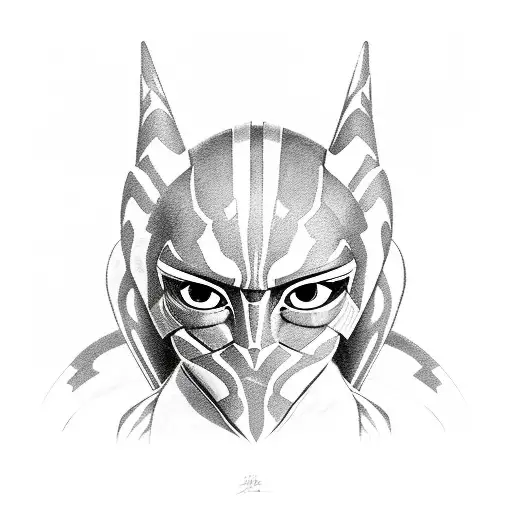 Ahsoka Tano tattoo design idea