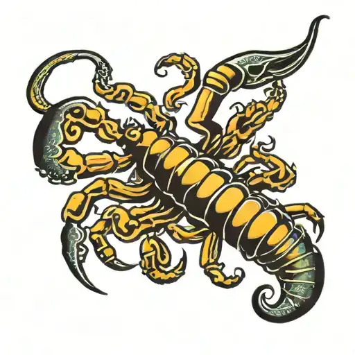 scorpion tattoo tattoo design idea