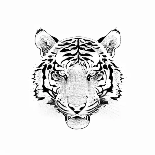 tiger  tattoo design idea