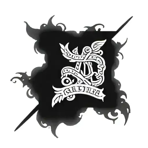 a scripture that reads the verse of roman's 8:11 from the bible tattoo design idea