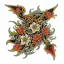 Shoganai tattoo design idea