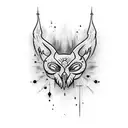 hunter mark tattoo design idea