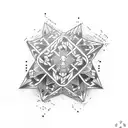 Dice tattoo design idea