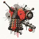 dalek tattoo design idea