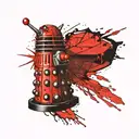 dalek tattoo design idea