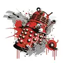 dalek tattoo design idea