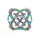 Celtic Knot tattoo design idea