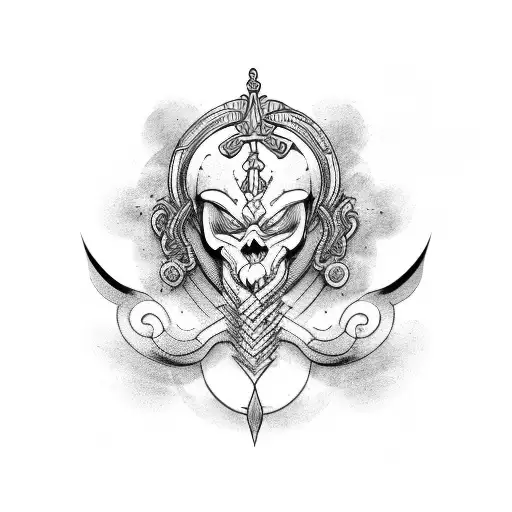 Themis tattoo design idea
