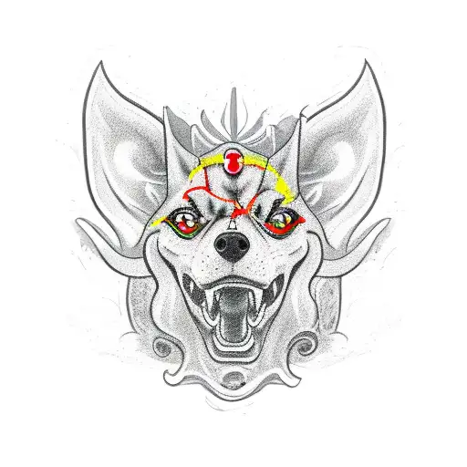 Cerberus  tattoo design idea