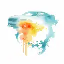 2019 Ford Mustang speeding tattoo design idea