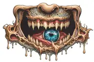 bite mark tattoo tattoo design idea