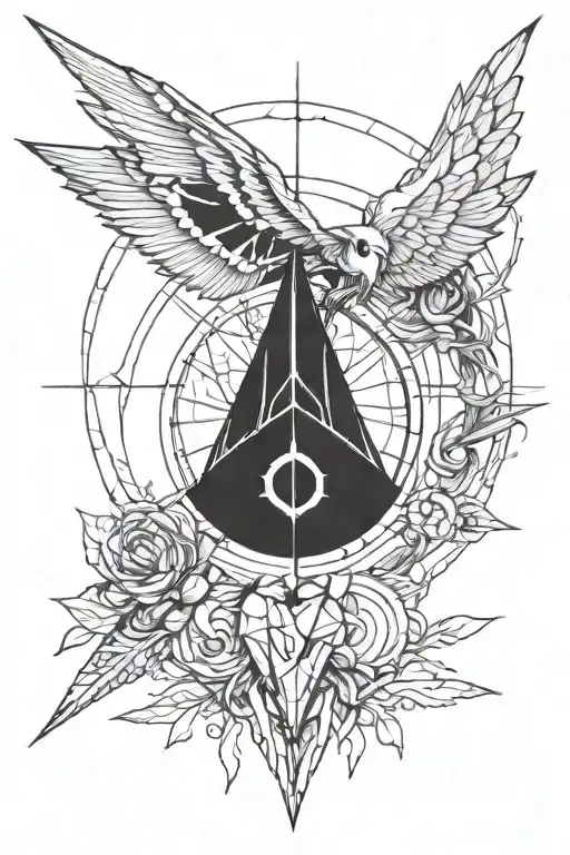 Hunters Mark Destiny 2 tattoo design idea