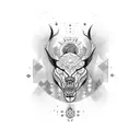 AK tattoo design idea