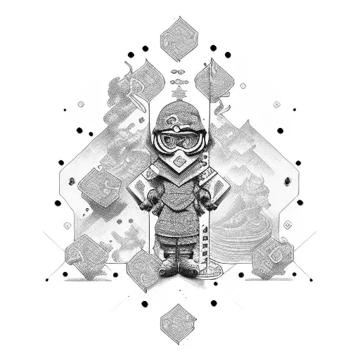 picsou blunt money  tattoo design idea