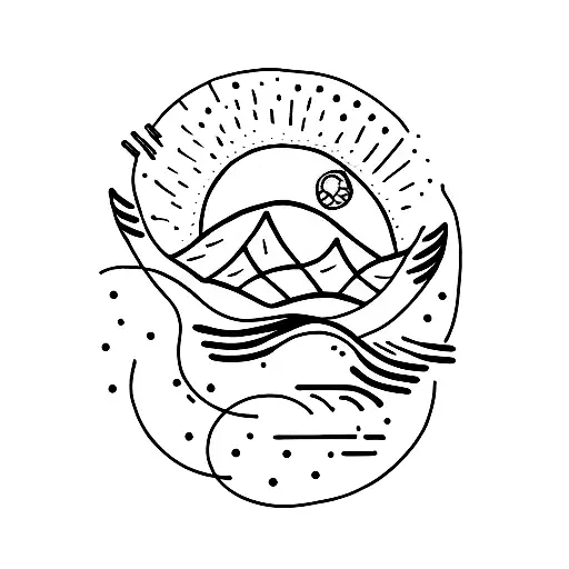 optimism and gratitude  tattoo design idea