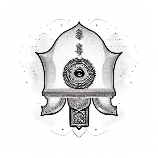 Hamsa Symbol tattoo design idea