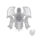 Hamsa protective hands symbol, with protective eye tattoo design idea
